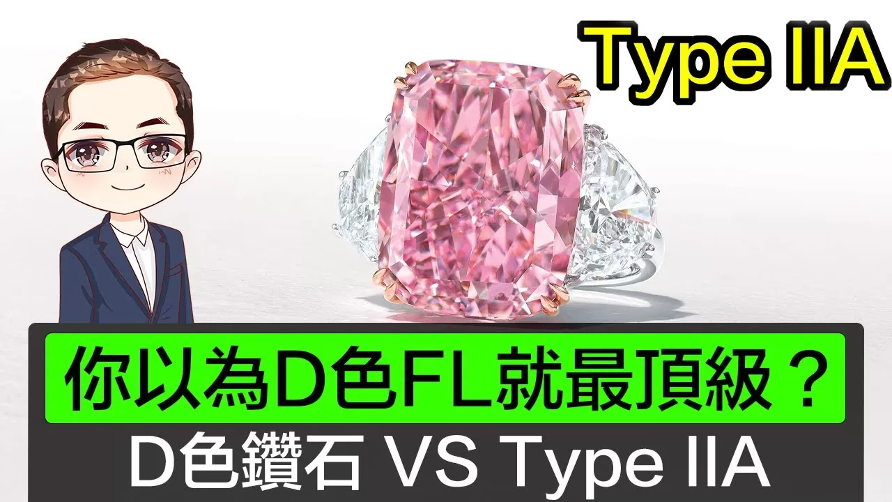 【鑽石中既天花板】鑽石4種分類｜鑽石內的氮元素｜D色 vs Type IIA｜實測Type IIA寶石｜Diamond Asia – HK｜香港鑽石有限公司